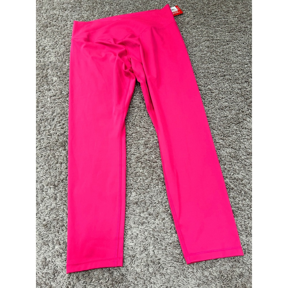 Hope & Wonder Fiesta Pink Crossover Waist Leggings XL Black History‎ Month NWT